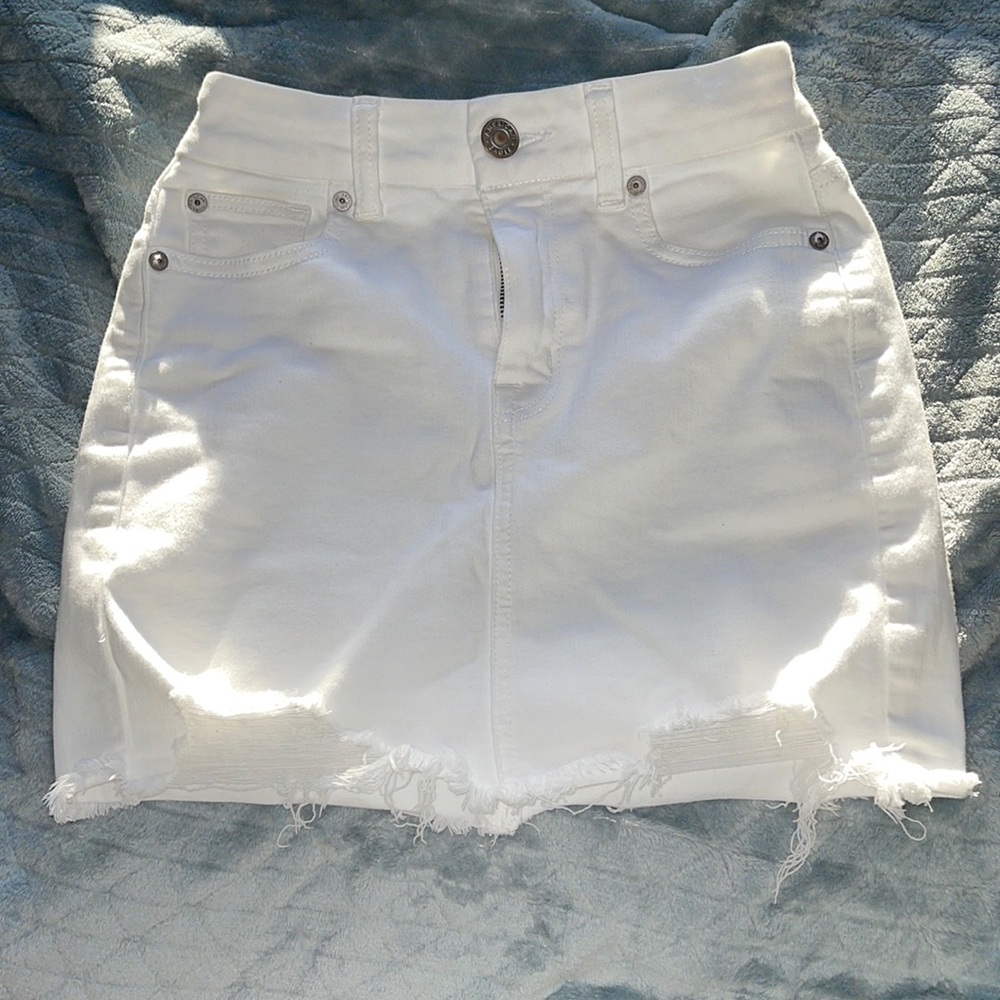 White skirt